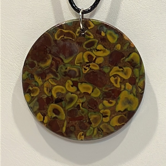 Jewelry - Natural Ocean Jasper Pendant Necklace